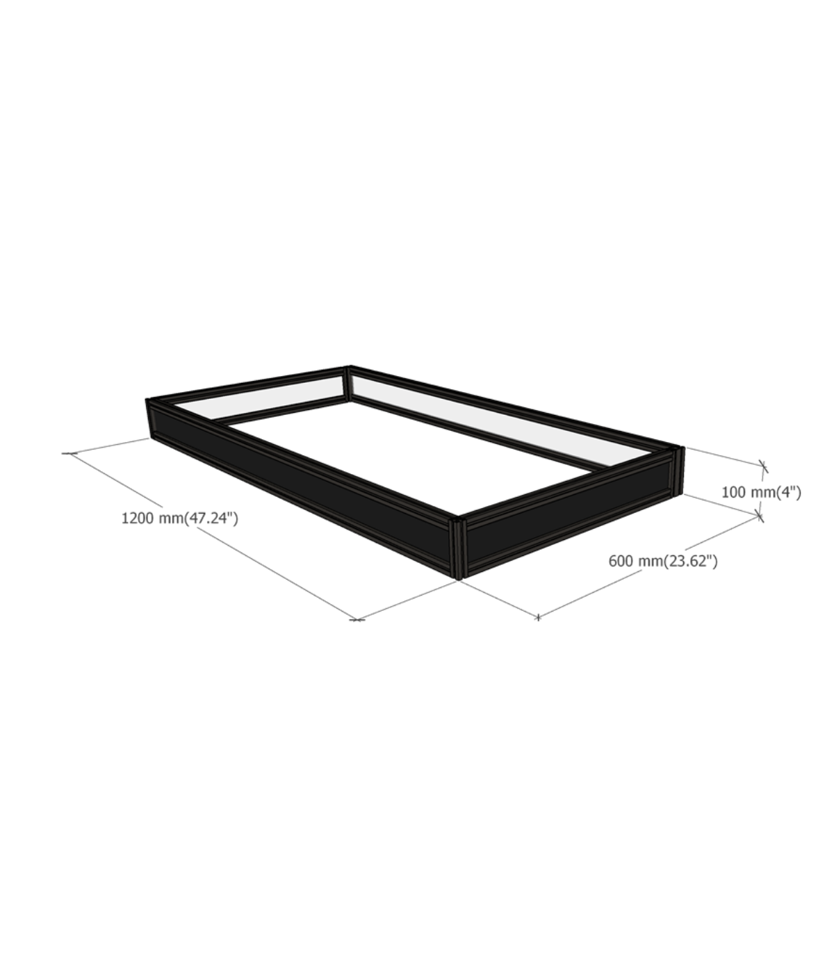 DF120 Riser BLACK
