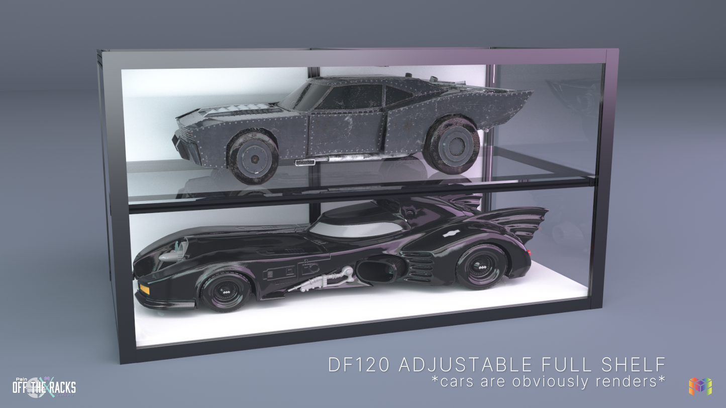 DF120 Adjustable Full Shelf BLACK