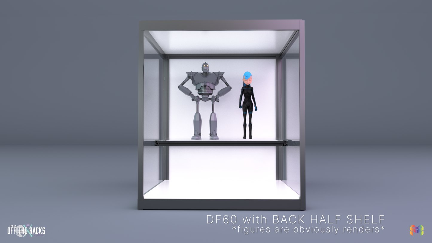 BACK HALF shelf DF60 BLACK