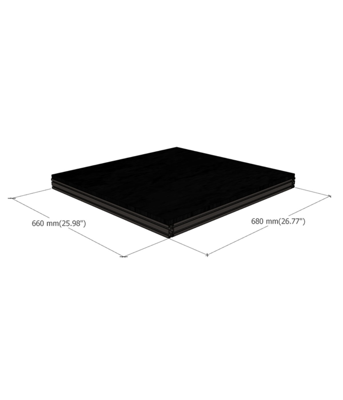 Moducase MAX70/150 Full Shelf Silver White