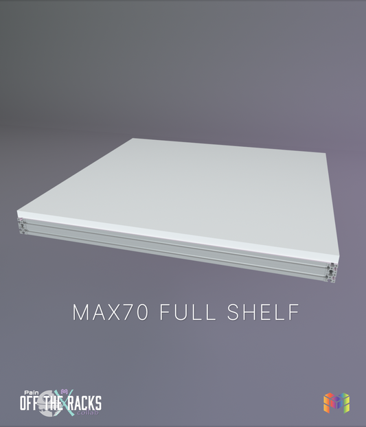 Moducase MAX70/150 Full Shelf Silver White