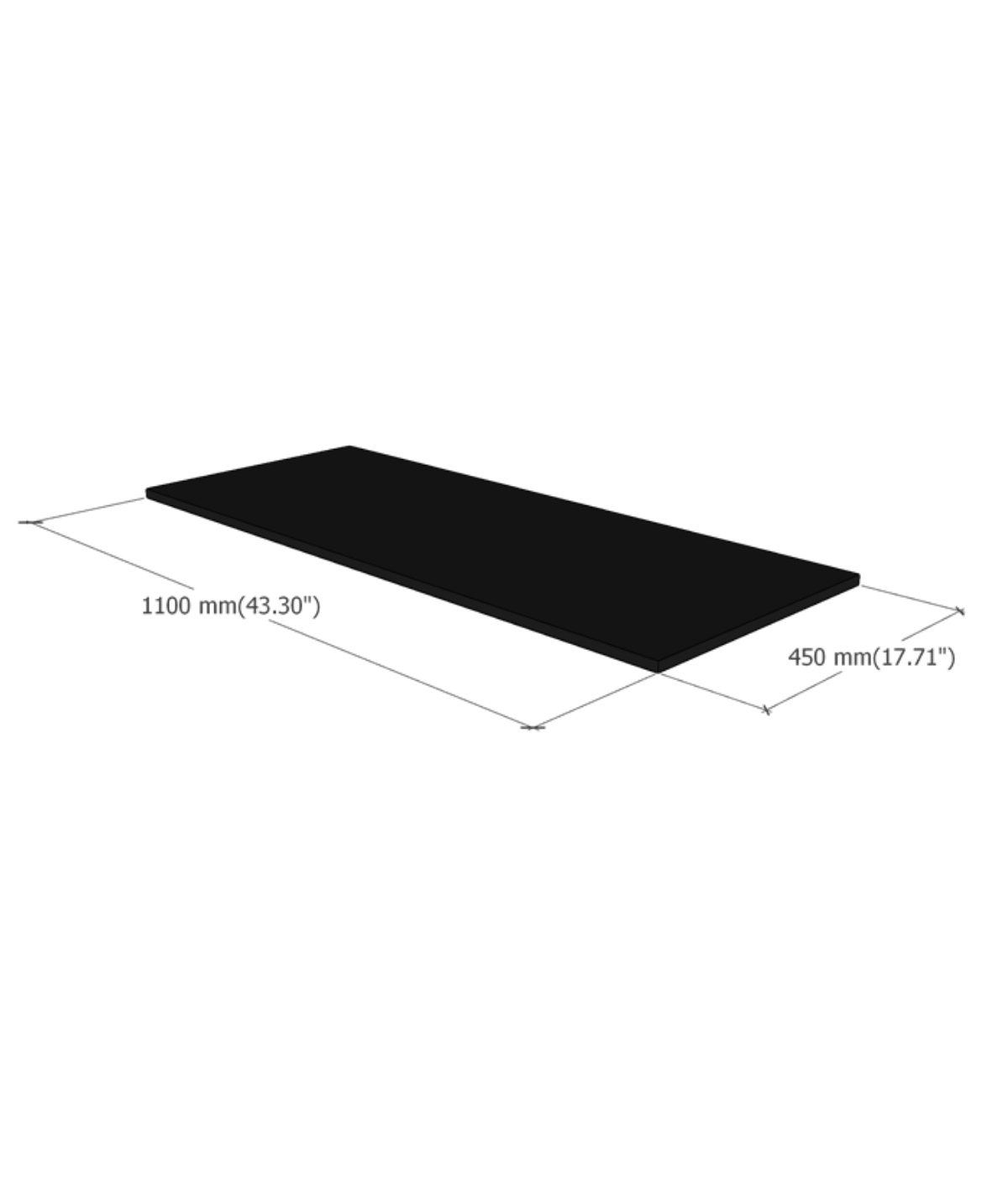 Top board Sixth110 BLACK