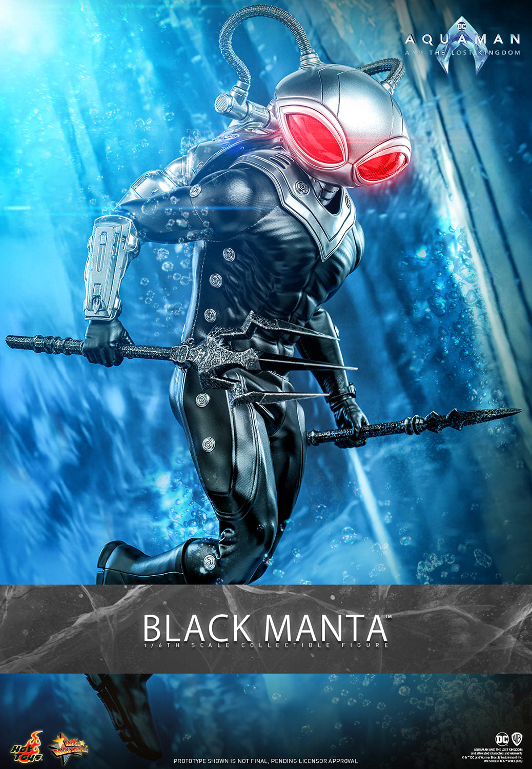 Black manta sale hot toys