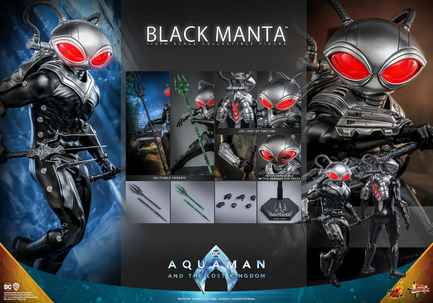 Hot Toys Black Manta *Pre-order - OTRCollectibles