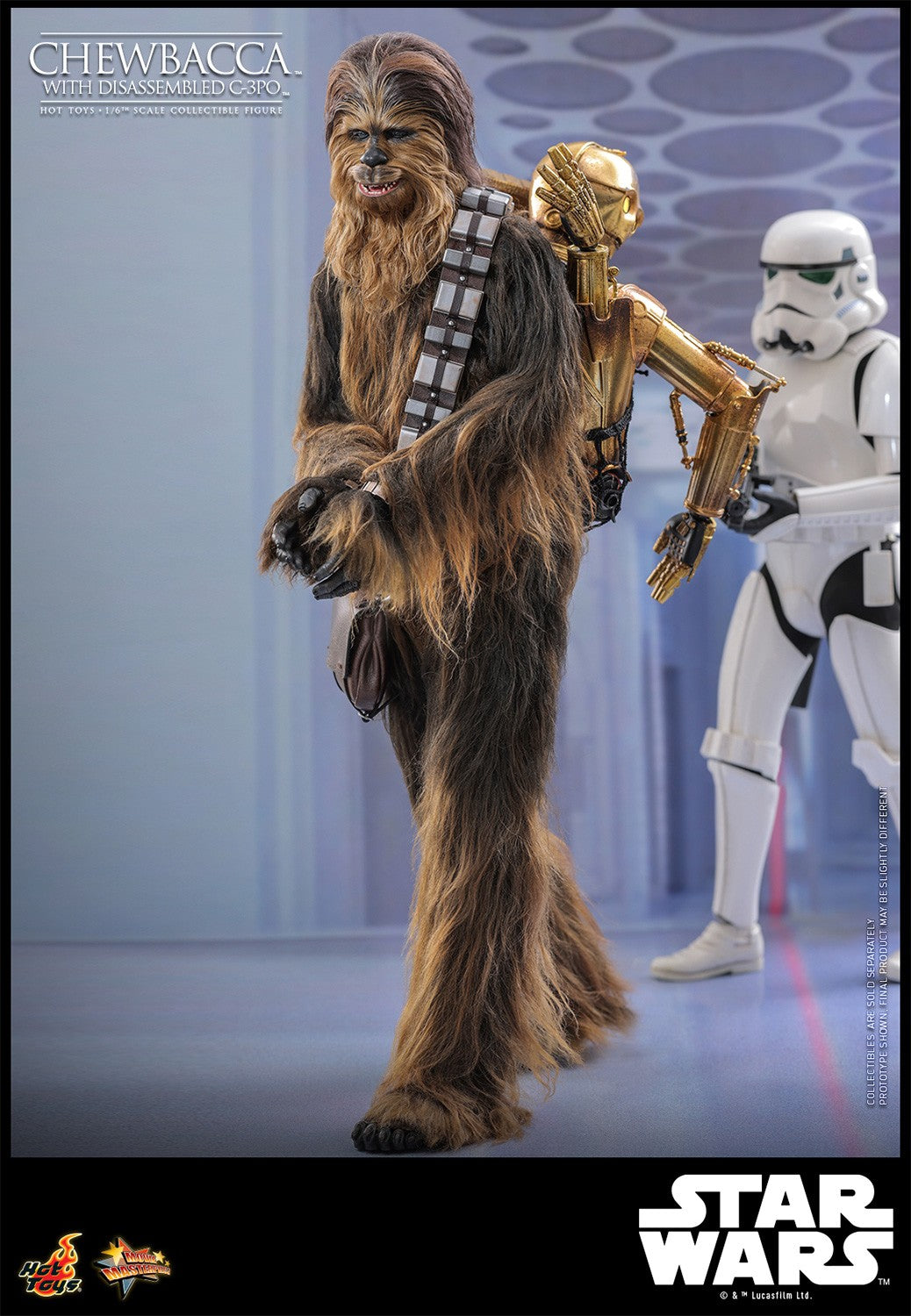 Hot Toys Chewbacca™ with Disassembled C-3PO™ *Pre-order