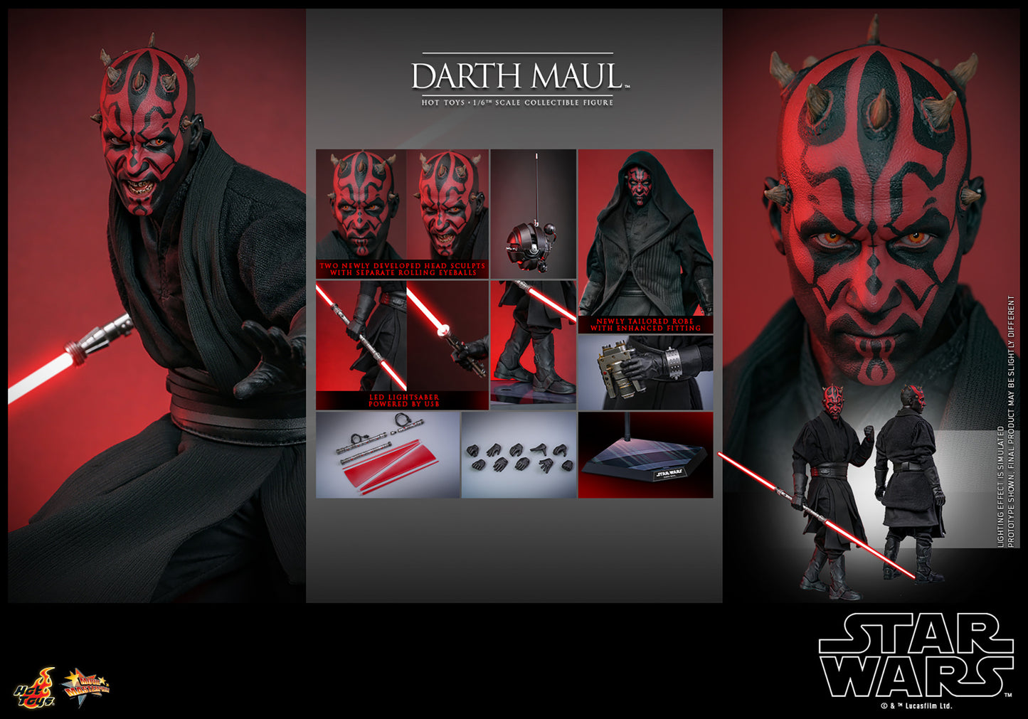 Hot Toys Darth Maul *Pre-order - OTRCollectibles