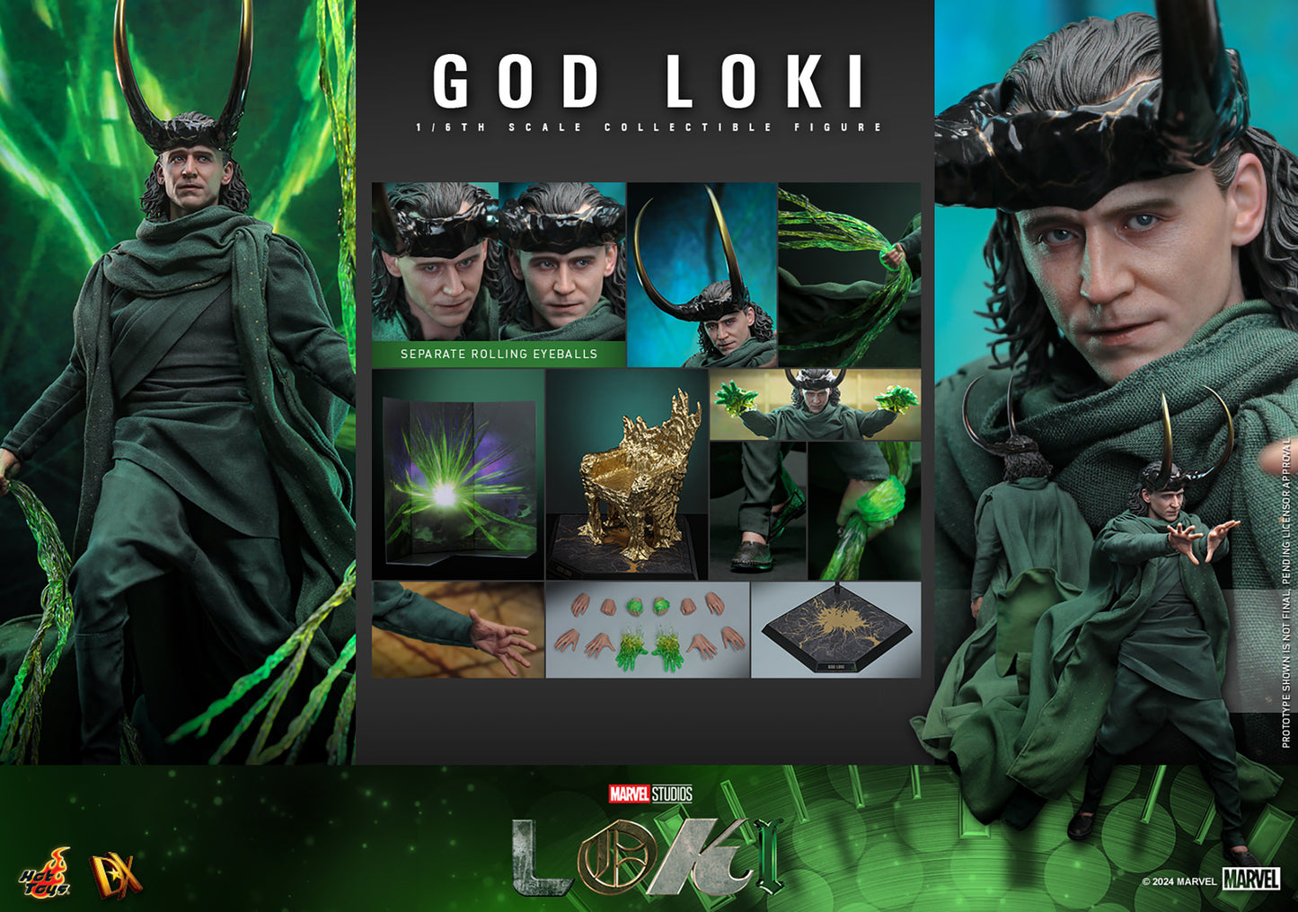Hot Toys God Loki *Pre-order - OTRCollectibles