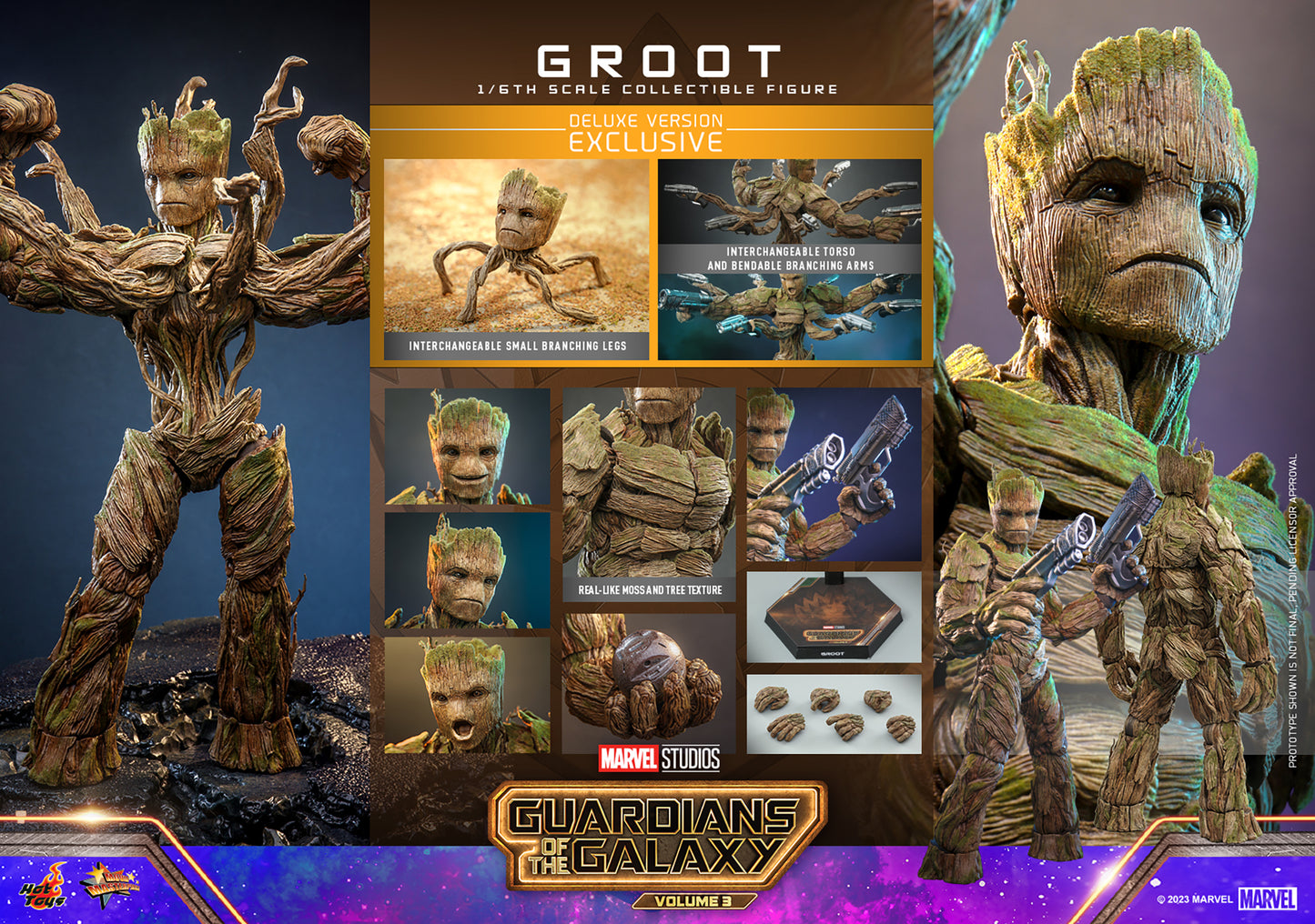 Hot Toys Groot (Deluxe Version) *Pre-order - OTRCollectibles
