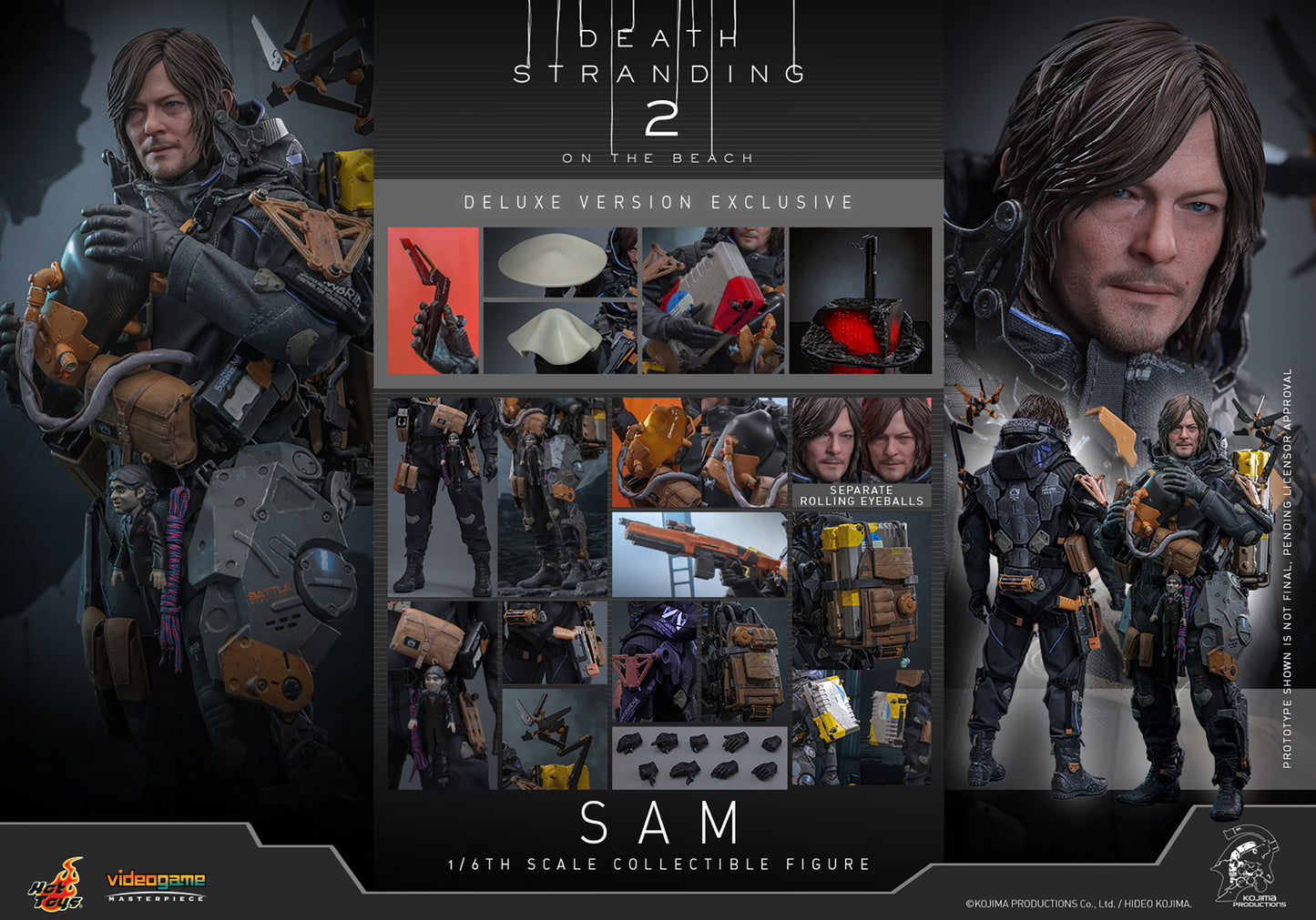 Hot Toys Sam (Deluxe Version) *Pre-Order