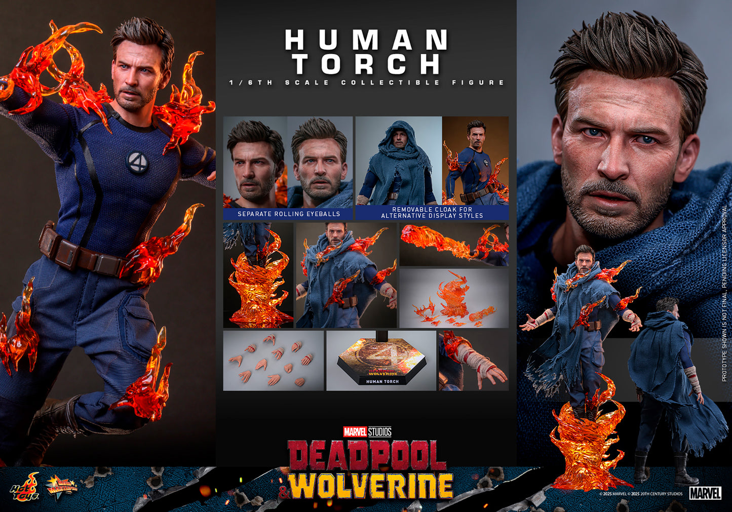 Hot Toys Human Torch *Pre-Order