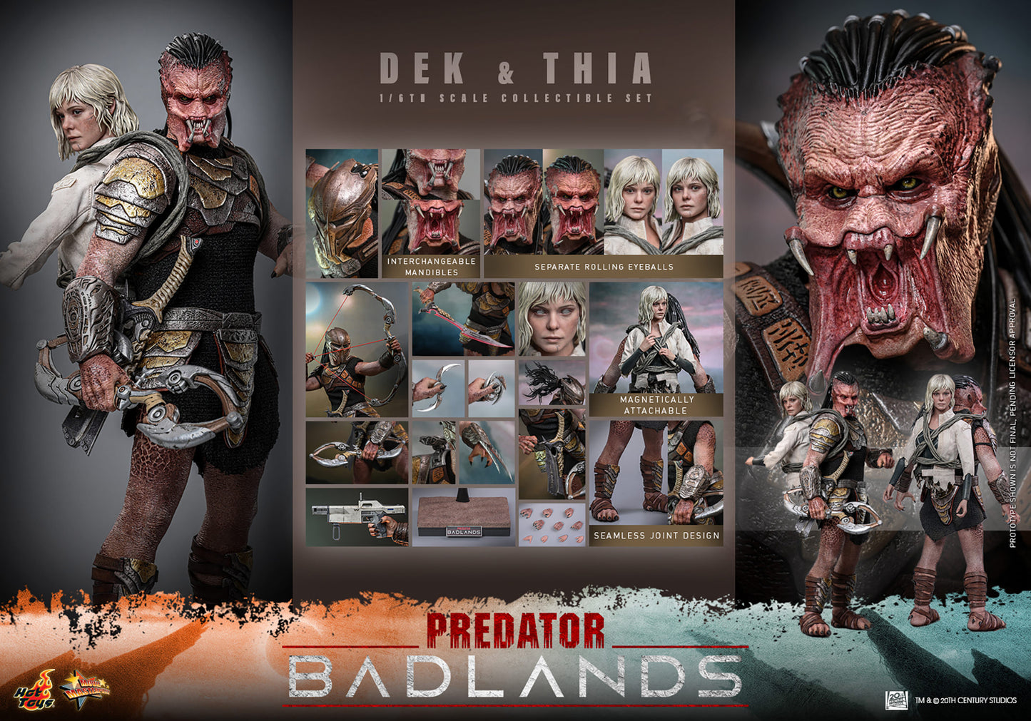 Hot Toys Dek & Thia *Pre-Order