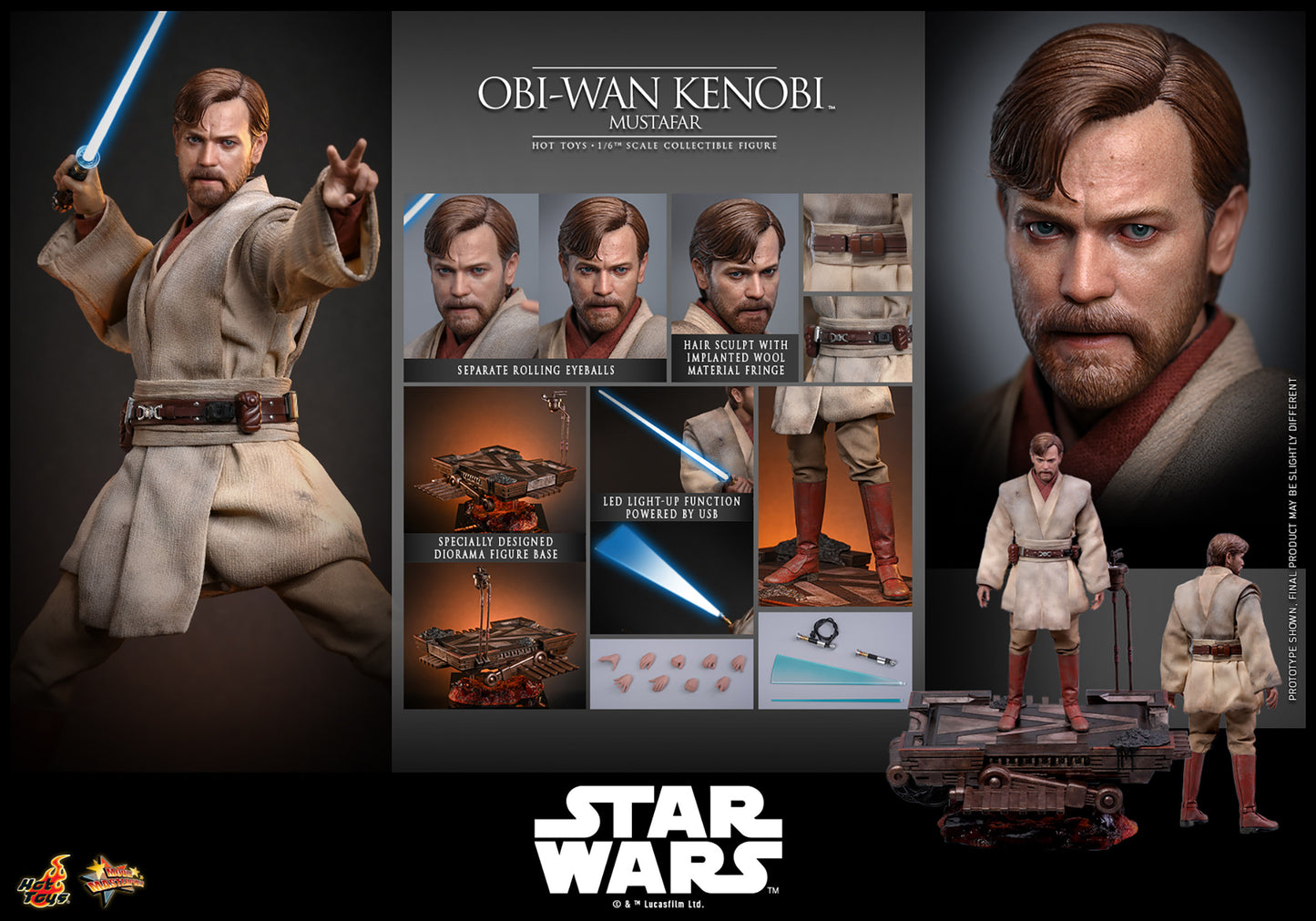 Hot Toys Obi-Wan Kenobi™ (Mustafar) *Pre-Order