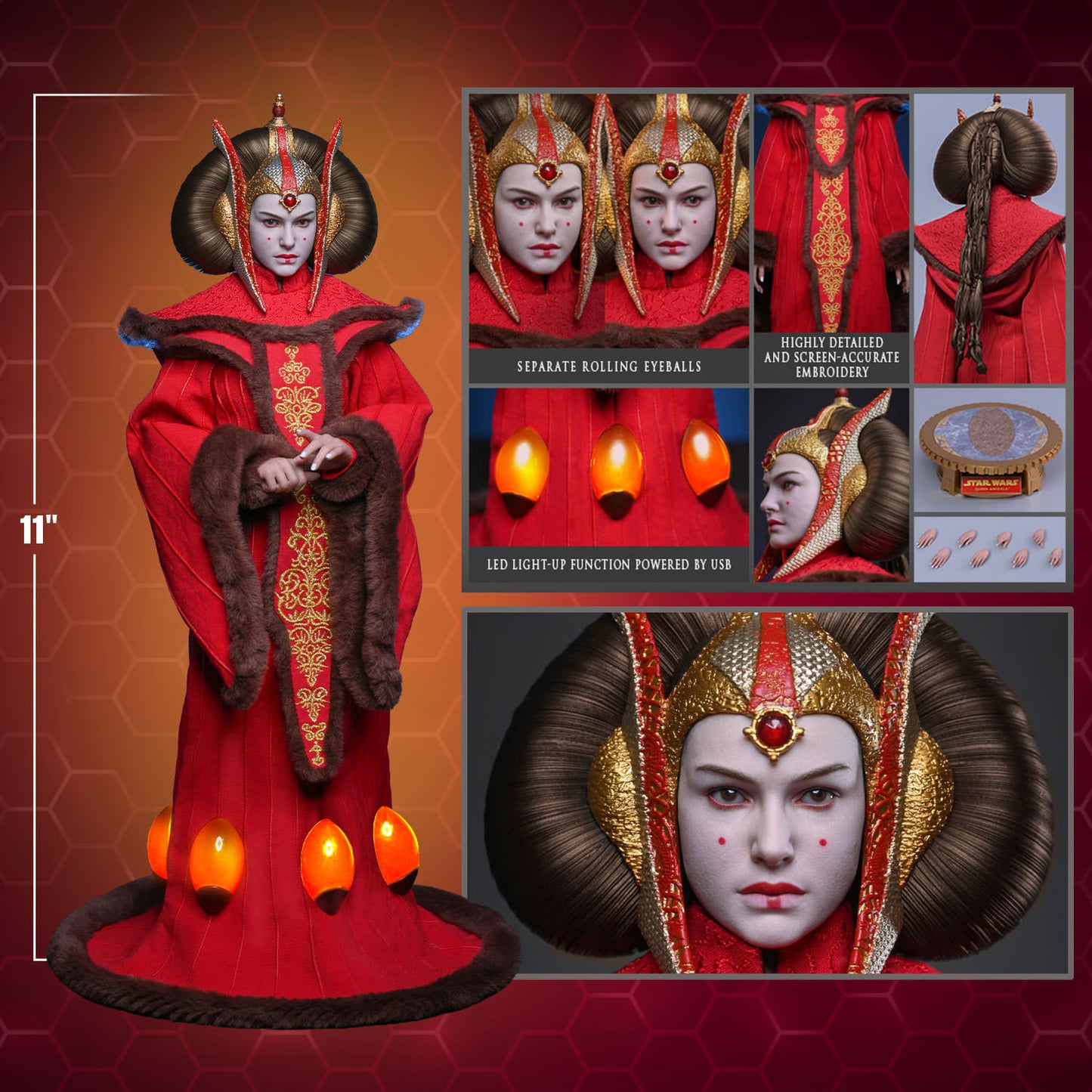 Hot Toys Queen Amidala *Pre-Order - OTRCollectibles