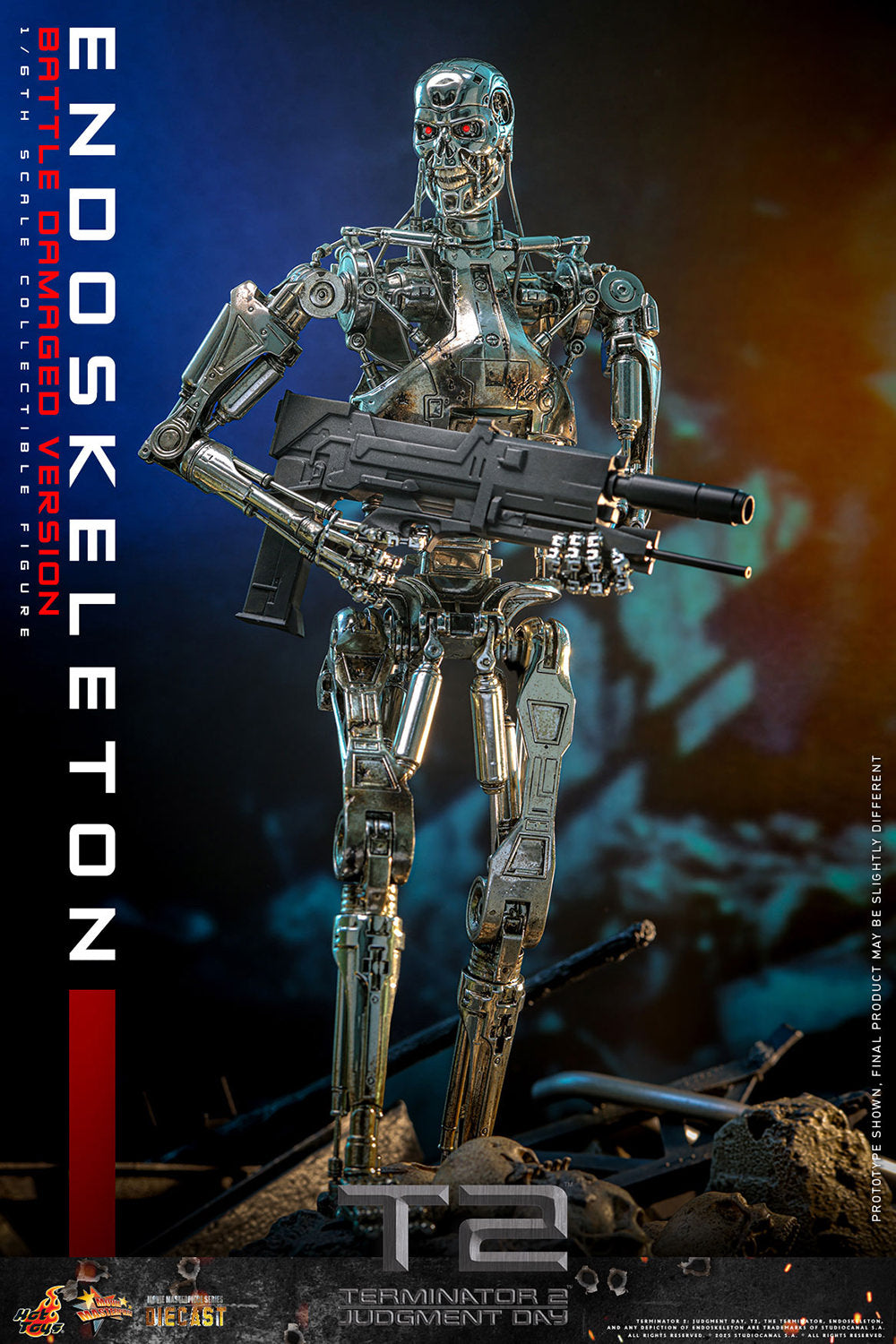 Hot Toys Endoskeleton (Battle Damaged Version) *Pre-Order