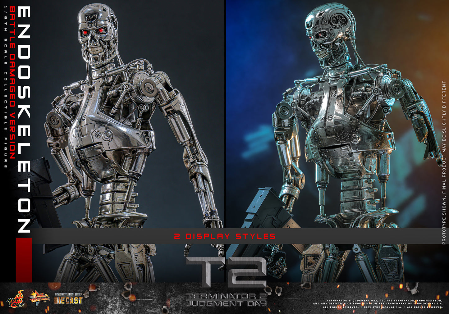 Hot Toys Endoskeleton (Battle Damaged Version) *Pre-Order