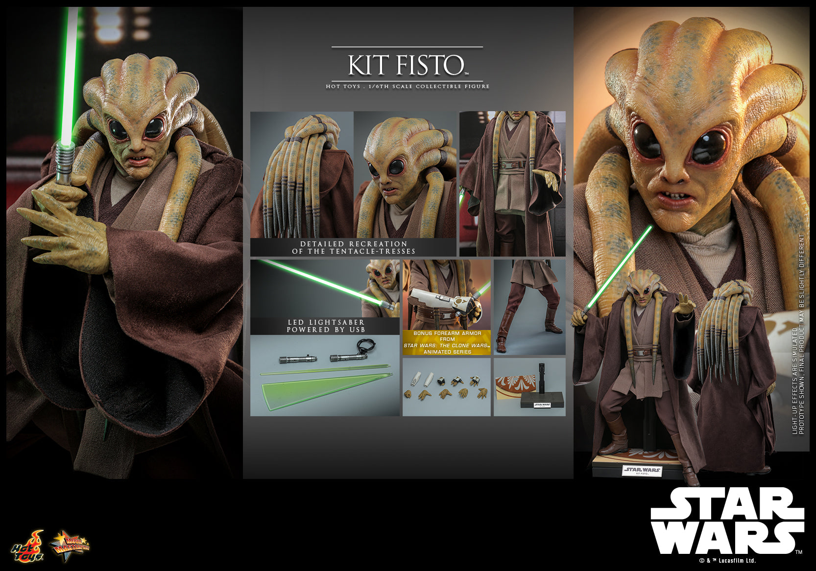 Hot Toys Kit Fisto - OTRCollectibles