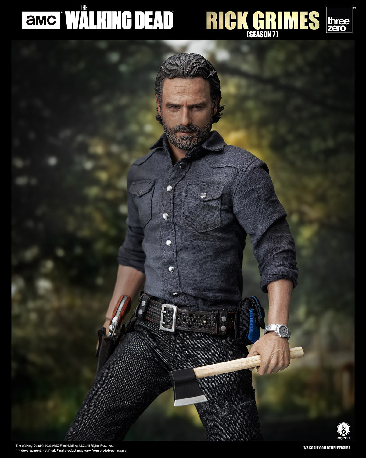Threezero Rick Grimes (Season 7) *Pre-order