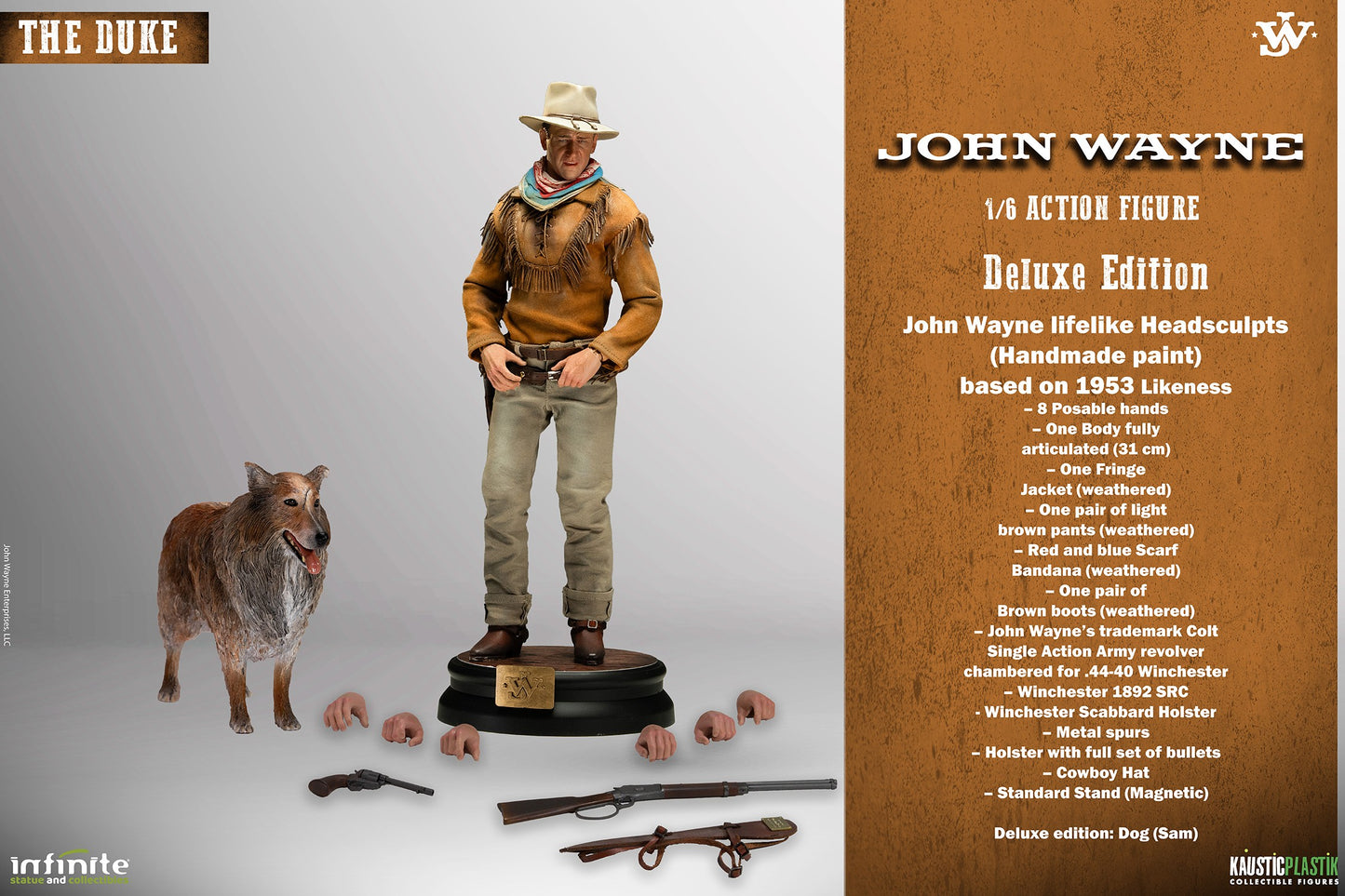 Infinite Statue John Wayne The Duke - OTRCollectibles