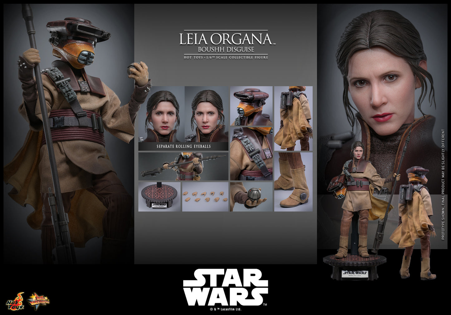 Hot Toys Leia Organa (Boushh Disguise)™ *Pre-Order