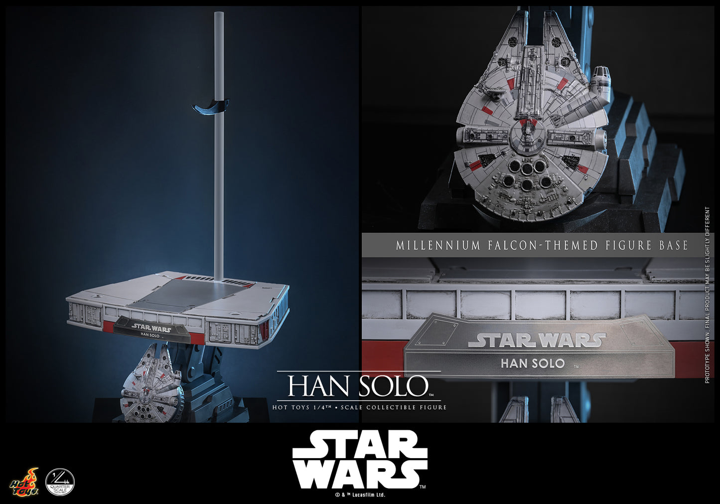 Hot Toys Han Solo Quarter Scale Figure *Pre-Orer - OTRCollectibles