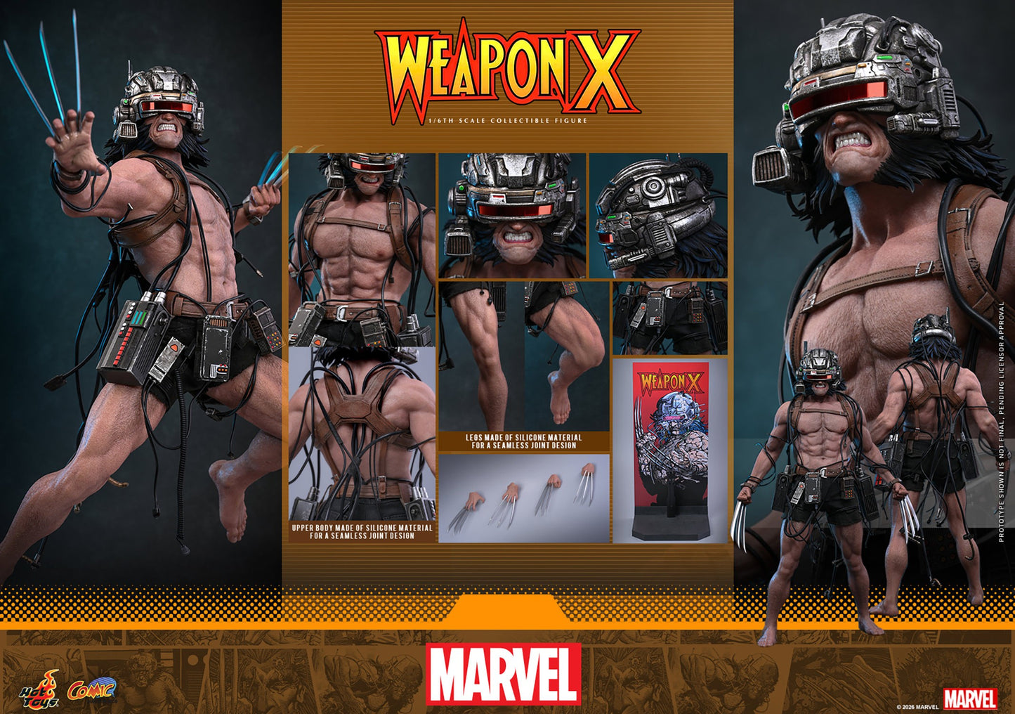 Hot Toys Weapon X *Pre-Order - OTRCollectibles