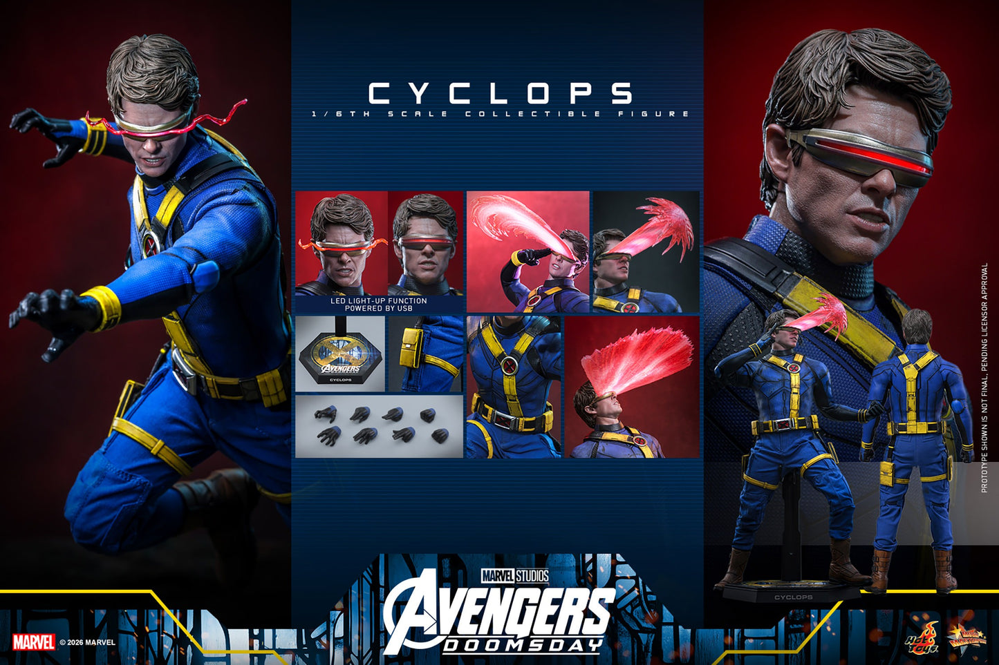 Hot Toys Cyclops Standard *Pre-Order