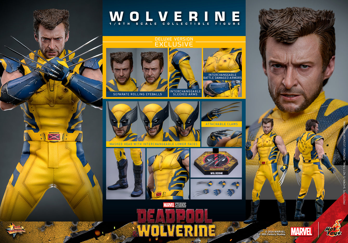 Hot Toys Wolverine (Deluxe Version) *Pre-Order - OTRCollectibles
