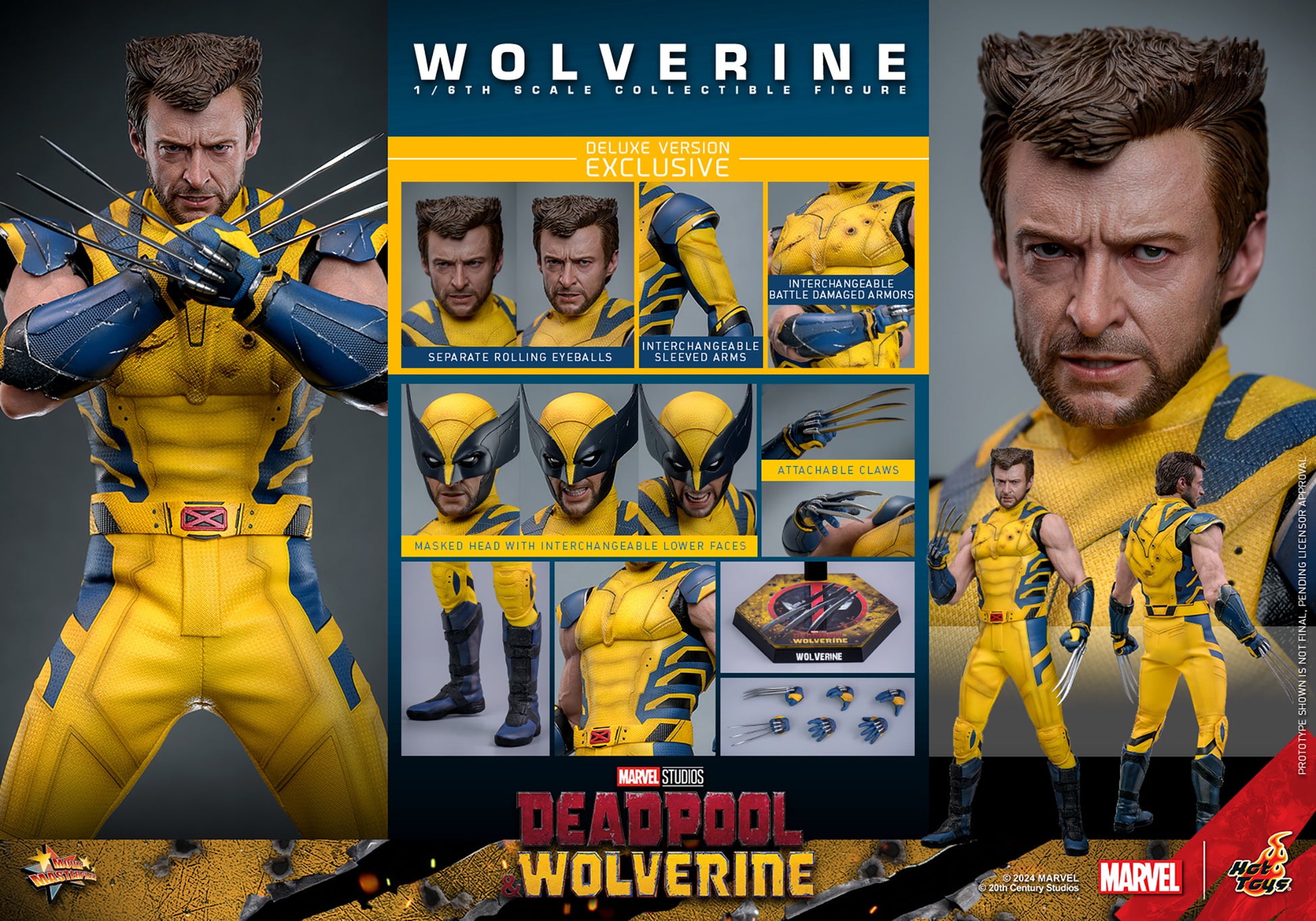 Hot Toys Wolverine (Deluxe Version) *Pre-Order - OTRCollectibles