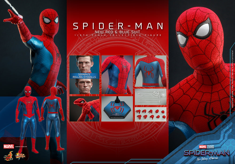 Hot Toys Spider-Man (New Red and Blue Suit) *Pre-order - OTRCollectibles