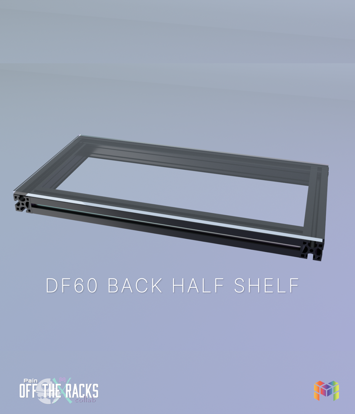 Moducase DF60 Back Half Shelf