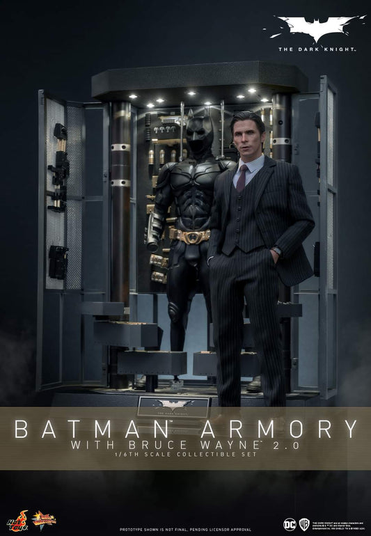 Hot Toys Batman Armory With Bruce Wayne 2.0 *Pre- Order