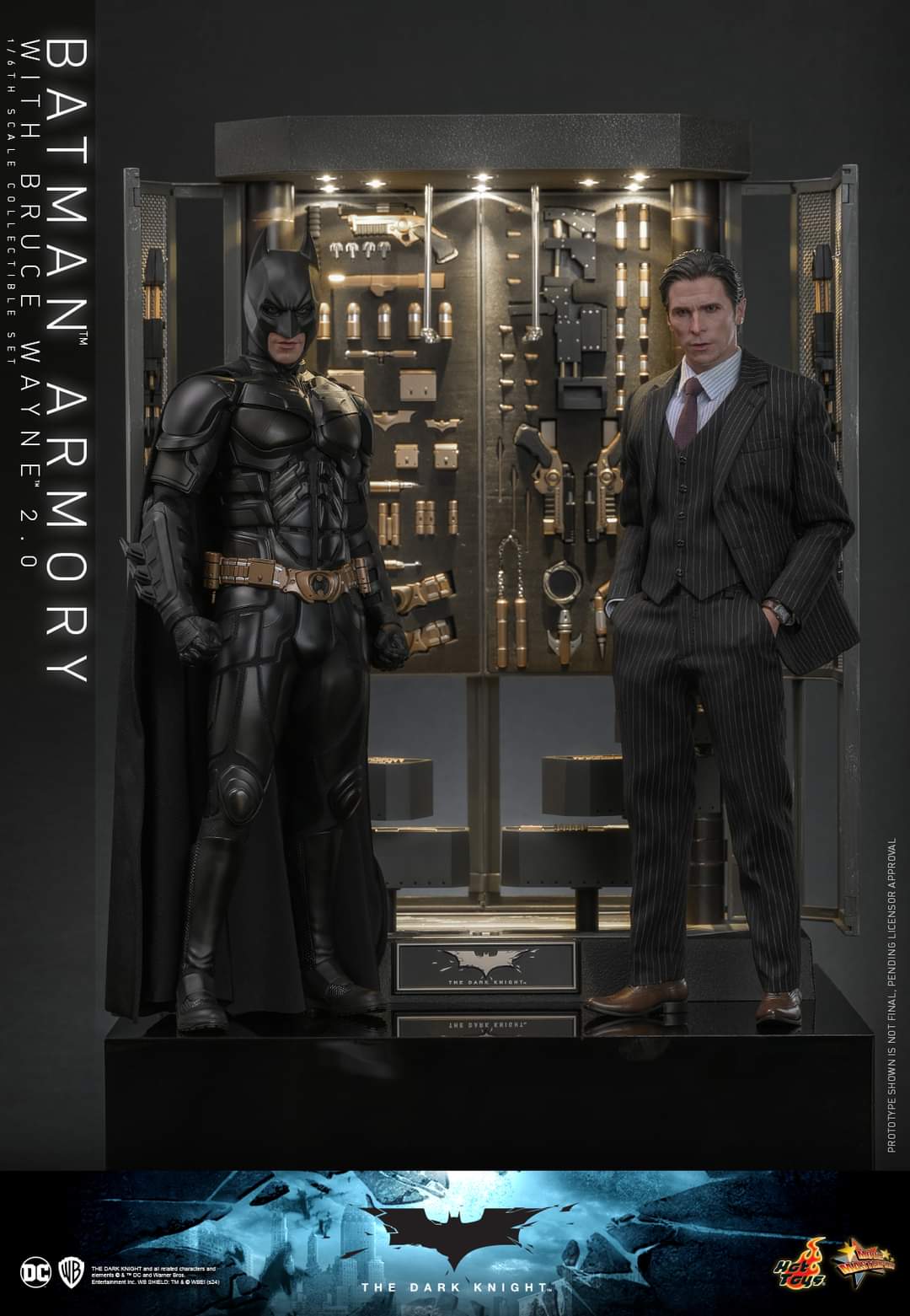 Hot Toys Batman Armory With Bruce Wayne 2.0 *Pre- Order