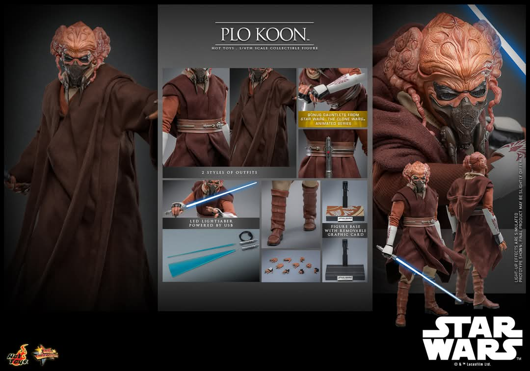 Hot Toys Plo Koon *Pre-Order