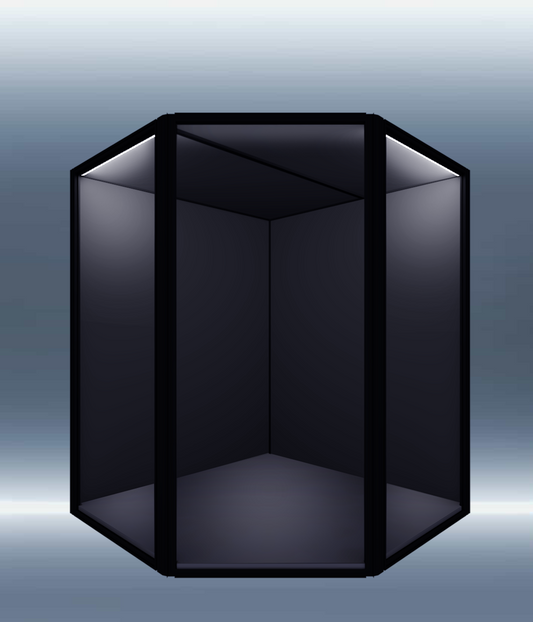 Moducase MAX150 Plus 45° Corner BLACK BLACK H1660mm