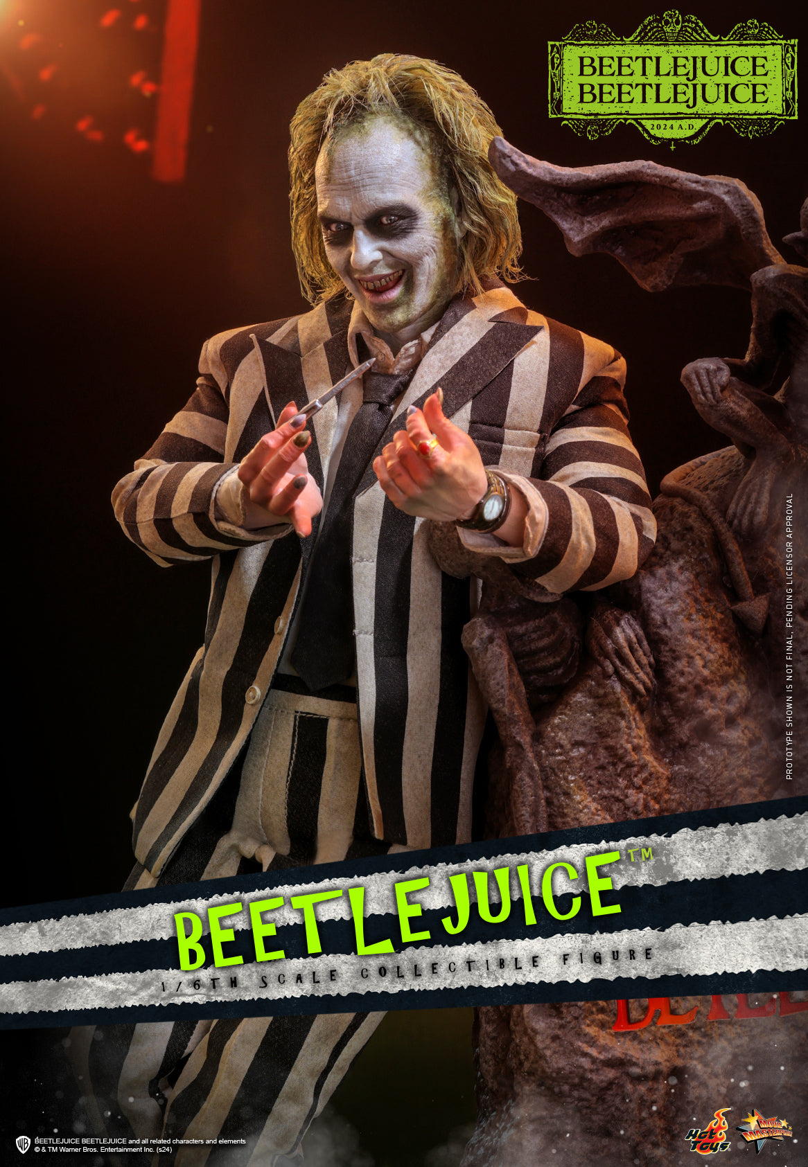 Hot Toys Beetlejuice *Pre-order - OTRCollectibles