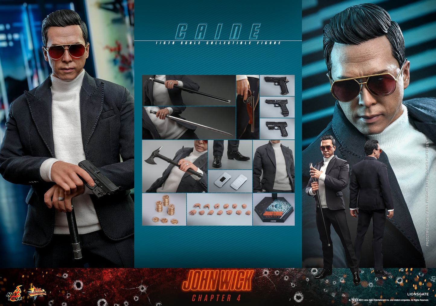 Hot Toys Caine *Pre-Order - OTRCollectibles