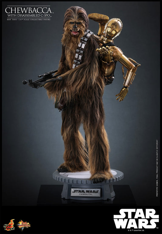 Hot Toys Chewbacca™ with Disassembled C-3PO™ *Pre-order