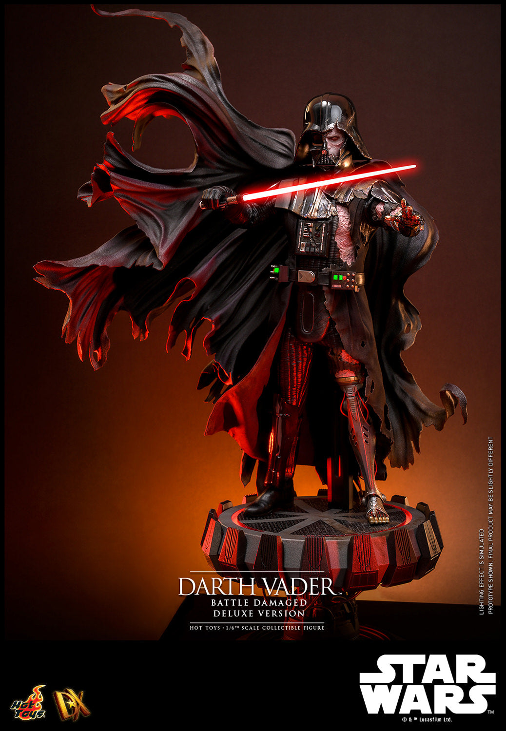 Hot Toys Darth Vader™ (Battle Damaged) (Deluxe Version) *Pre-order