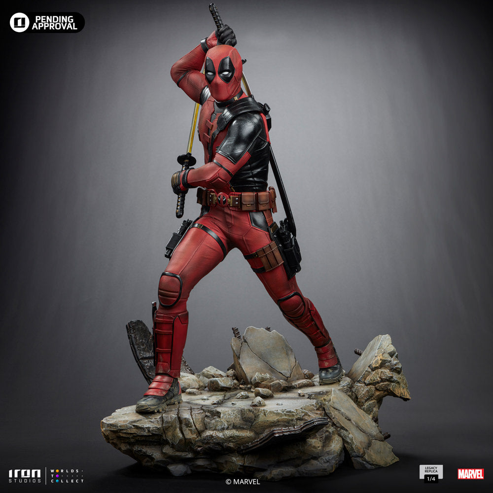 Iron Studios 1/4 Deadpool Statue *Pre-order