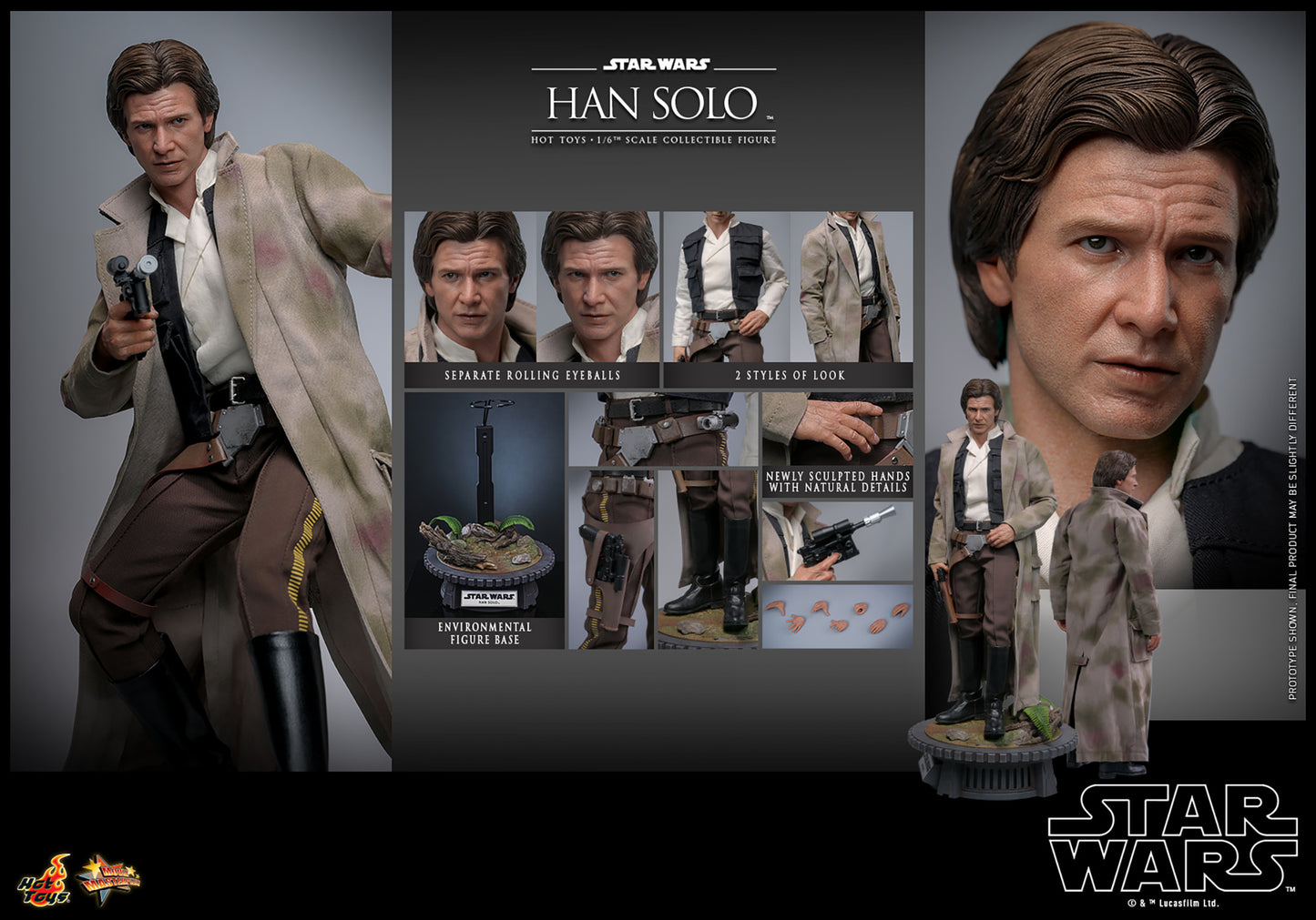Hot Toys Han Solo *Pre-Order - OTRCollectibles