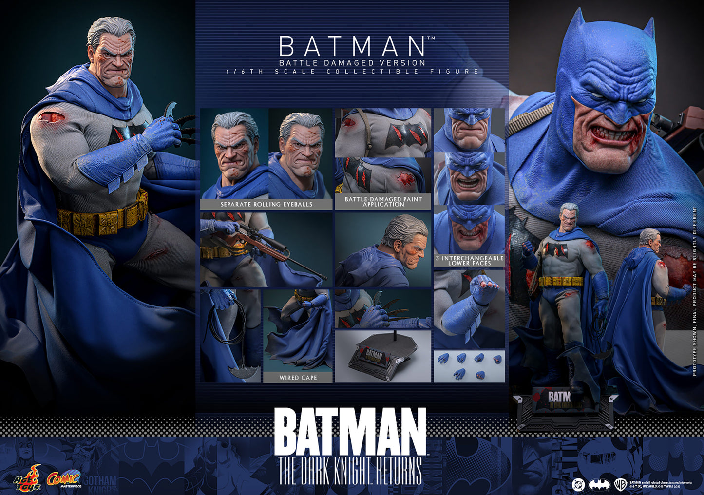 Hot Toys Batman™ (Battle Damaged Version) *Pre-Order - OTRCollectibles