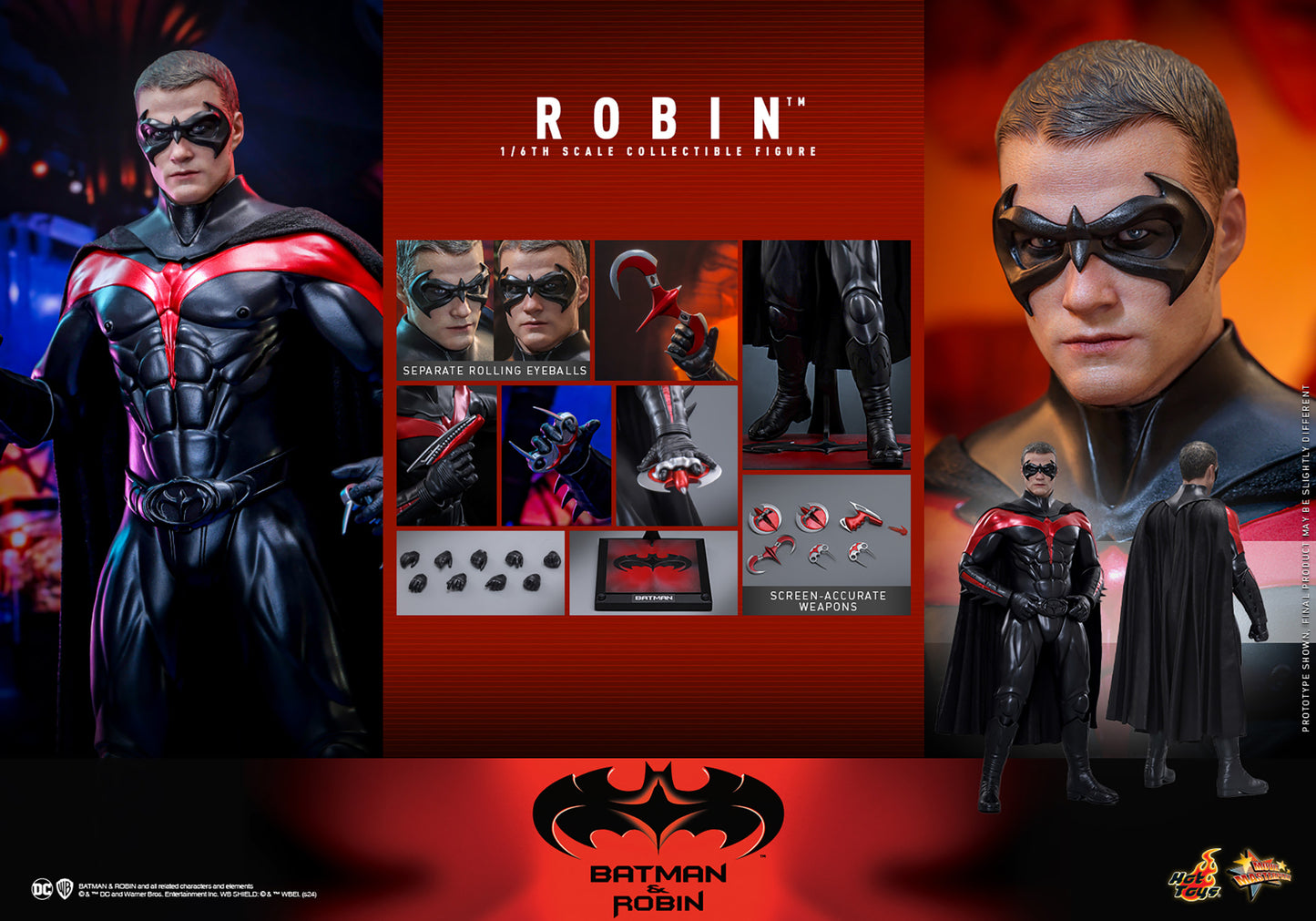 Hot Toys Robin (Batman & Robin) *Pre-Order