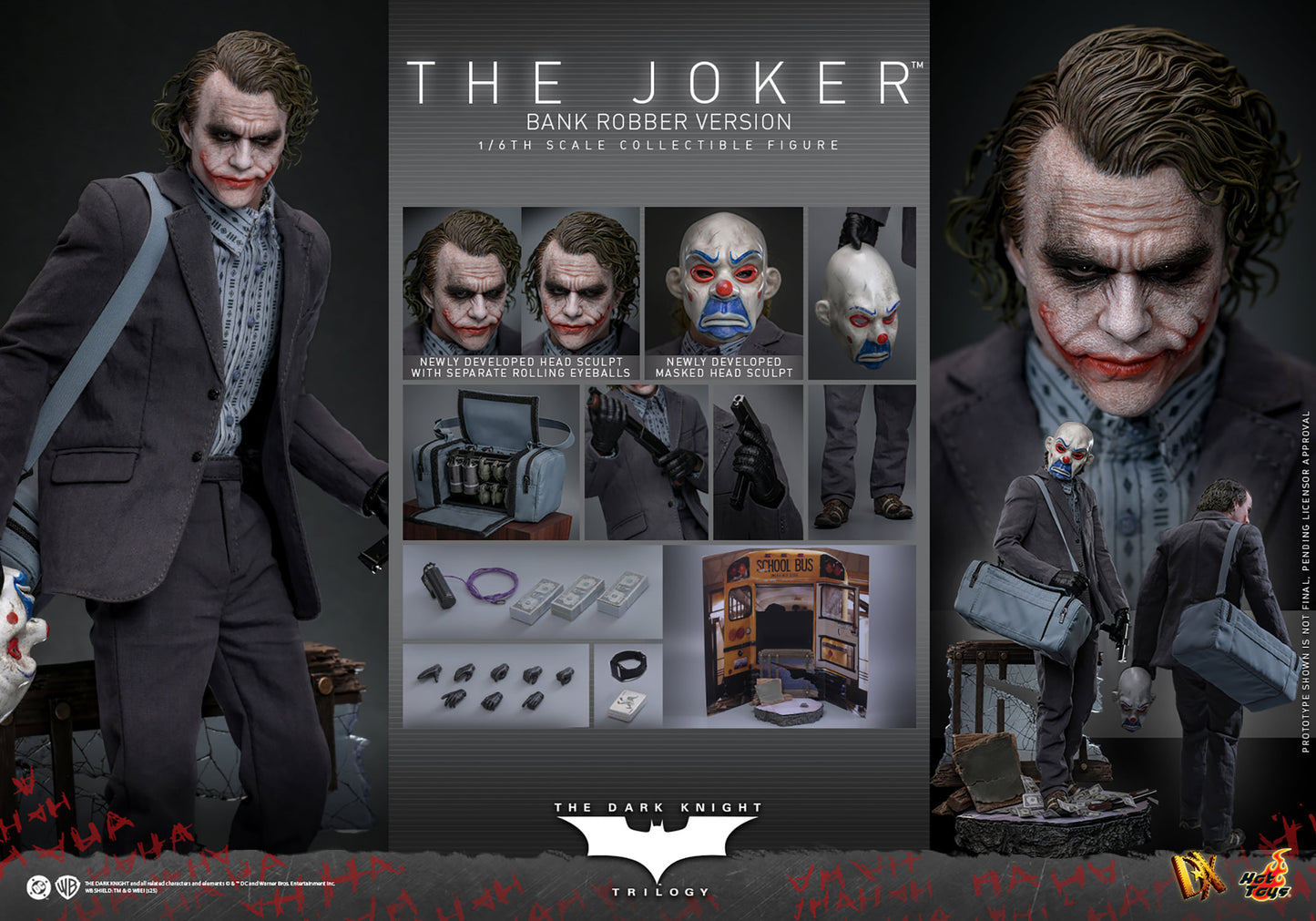 Hot Toys The Joker (Bank Robber Version) *Pre-Order