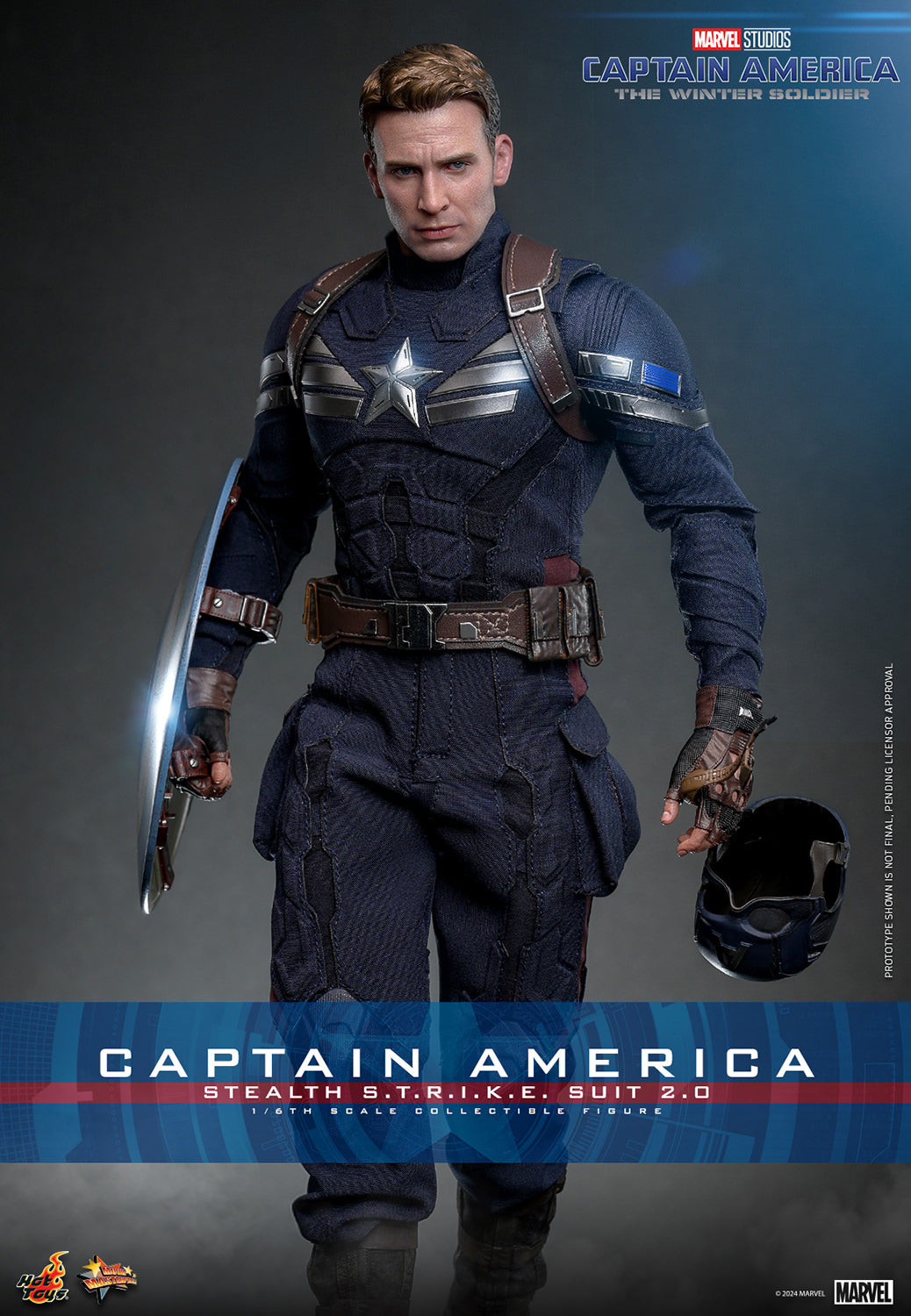 Hot Toys Captain America (Stealth S.T.R.I.K.E. Suit) 2.0 *Pre-Order