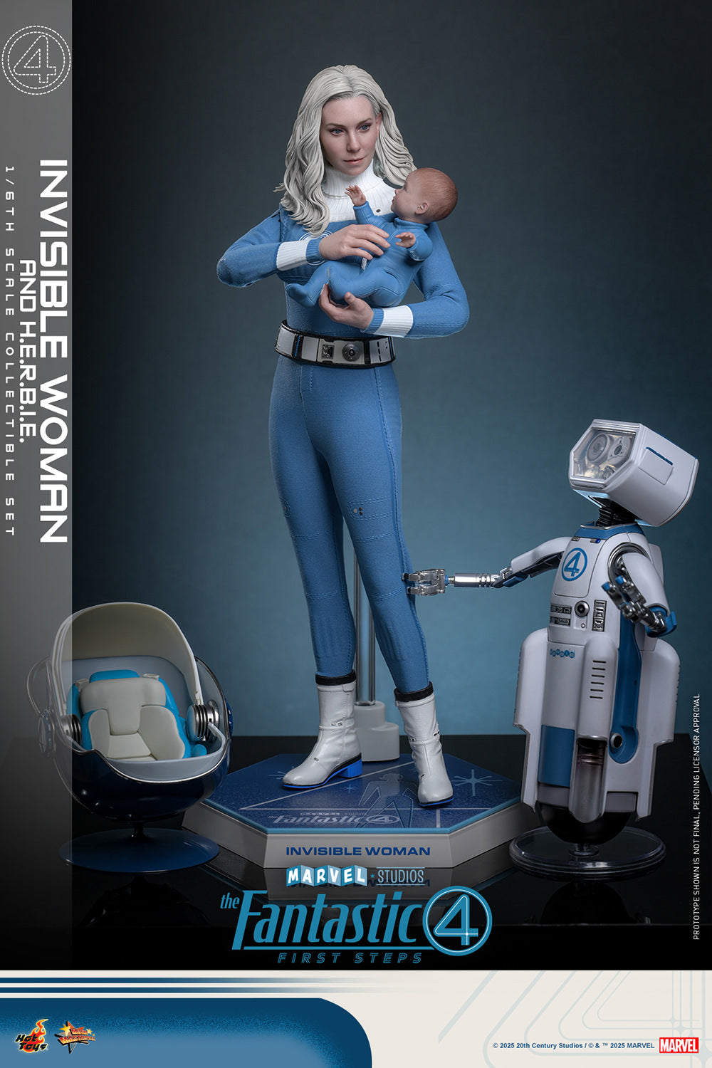 Hot Toys  Invisible Woman and H.E.R.B.I.E. *Pre-Order