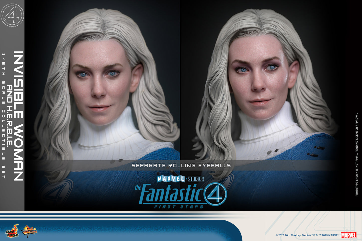 Hot Toys  Invisible Woman and H.E.R.B.I.E. *Pre-Order