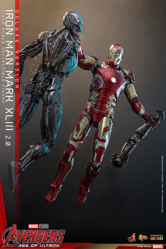 Hot Toys Iron Man Mark XLIII (2.0) (Deluxe Version) *Pre-Order - OTRCollectibles