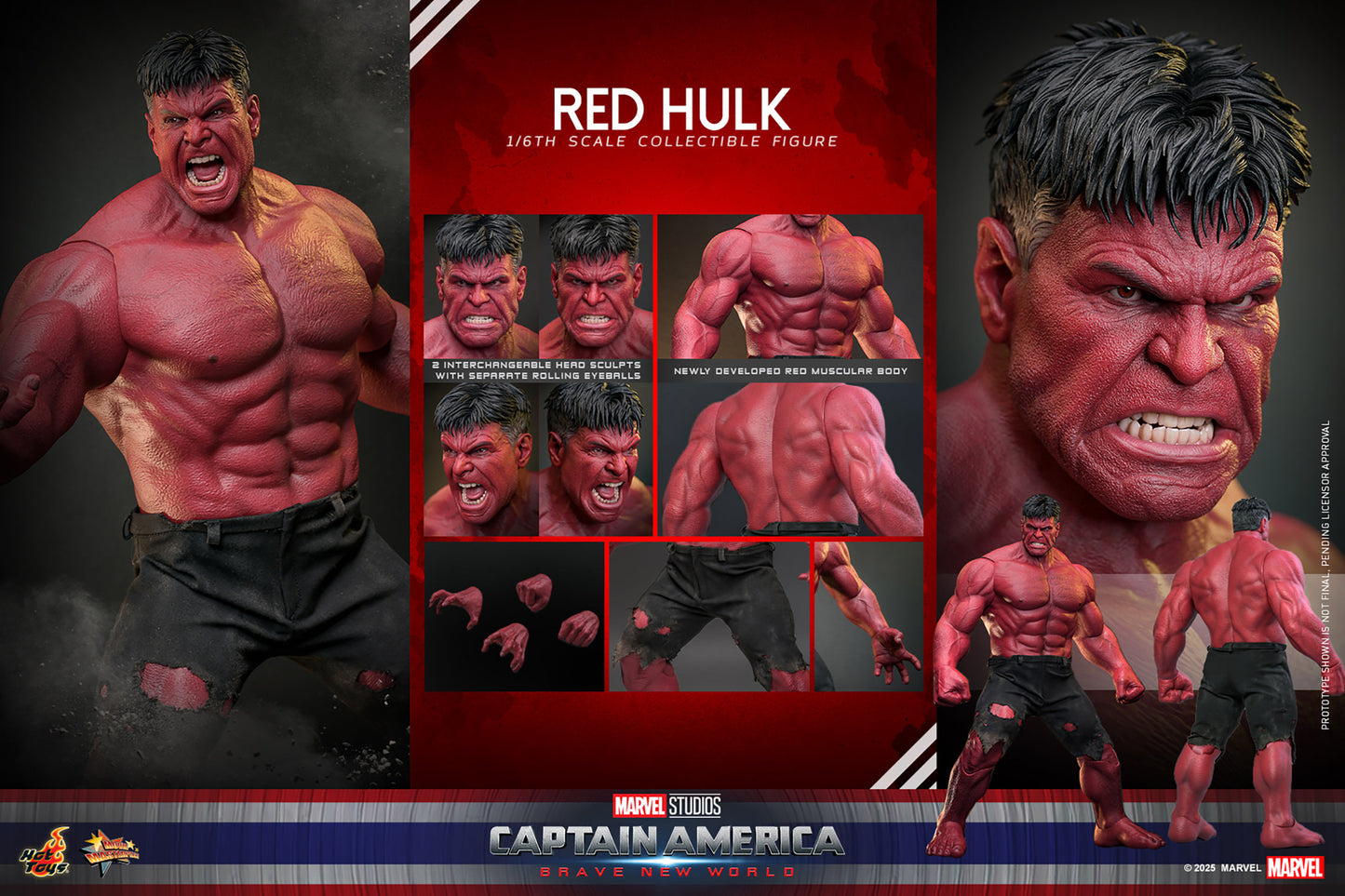 Hot Toys Red Hulk *Pre-order