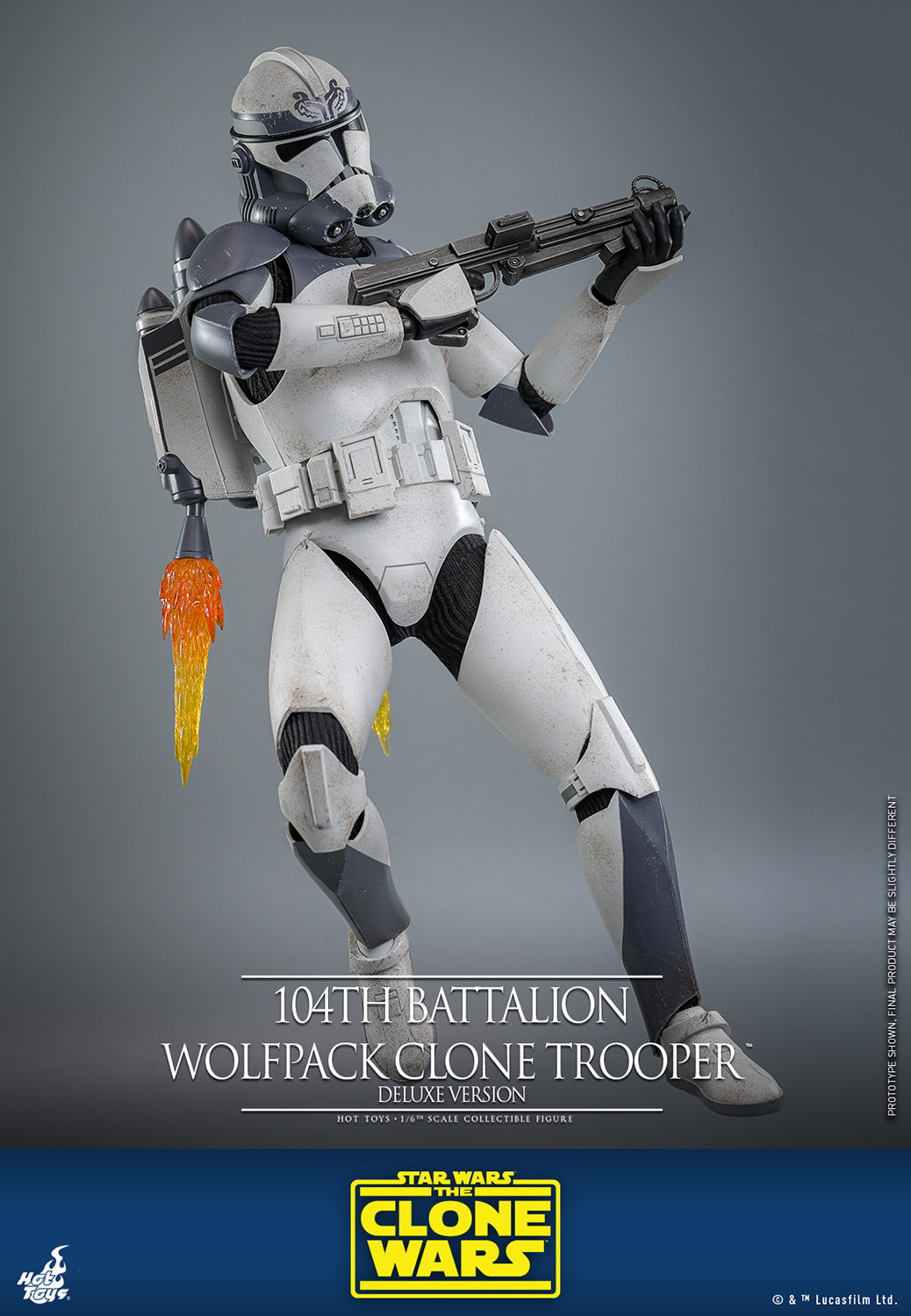 Hot Toys 104th Battalion Wolfpack Clone Trooper™ (Deluxe Version) *Pre-Order