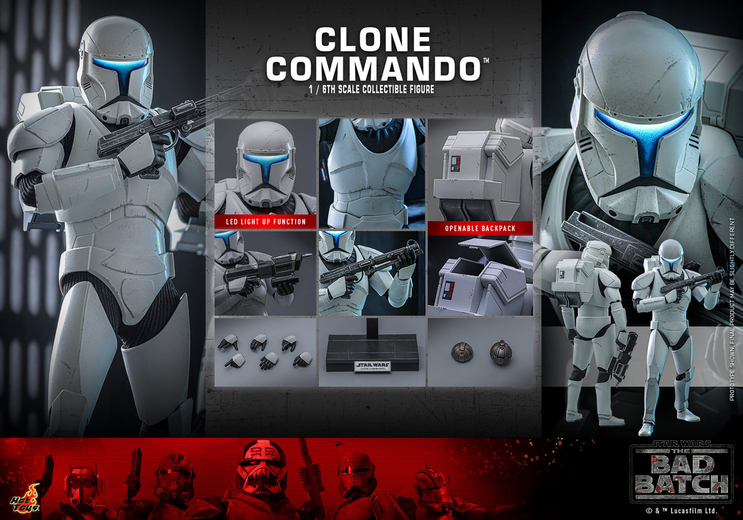 Hot Toys Clone Commando *Pre-Order